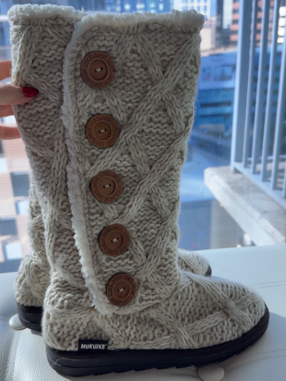 Muk Luks Boots Size 7 - Never Worn